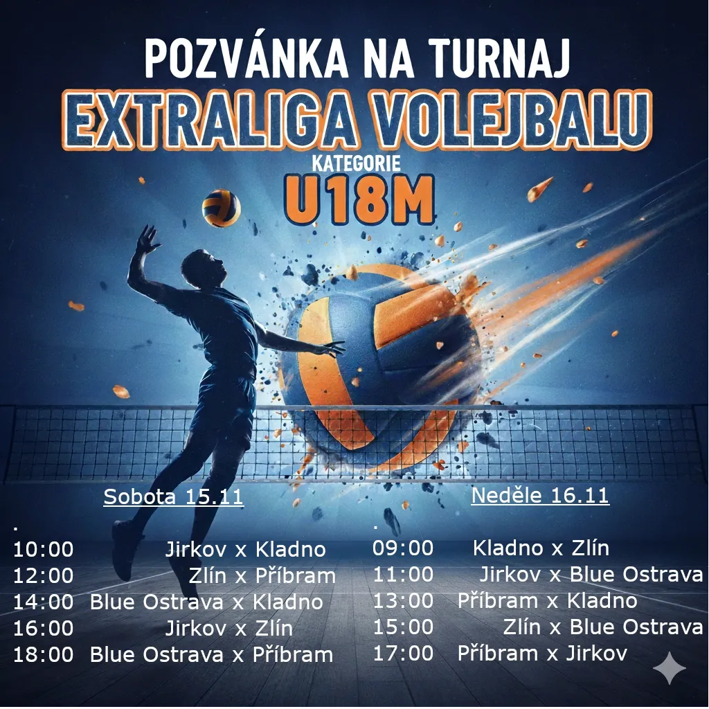 Pozvánka na Extraligu U18M